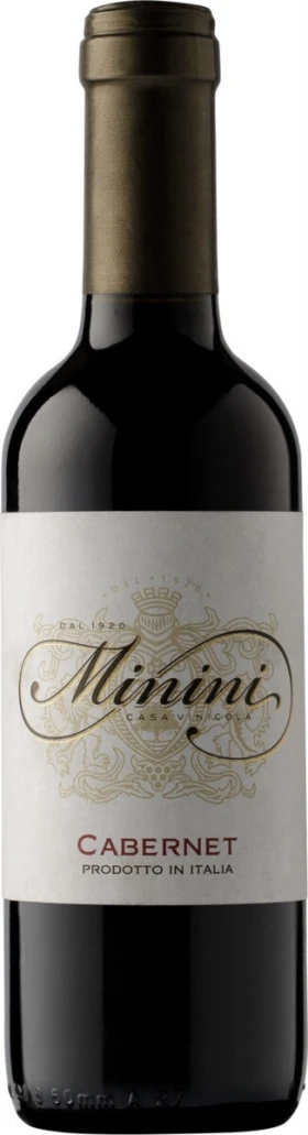 Вино Minini, Cabernet, Veneto IGT, 2018, 375 мл