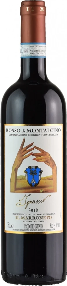 Вино Il Marroneto, Ignaccio, Rosso di Montalcino DOC, 2018
