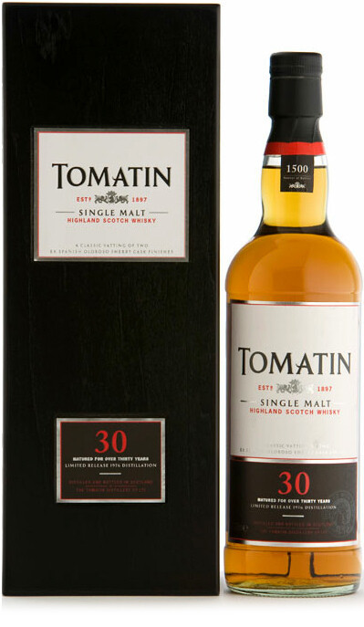 Виски Tomatin 30 years old gift box 700 мл