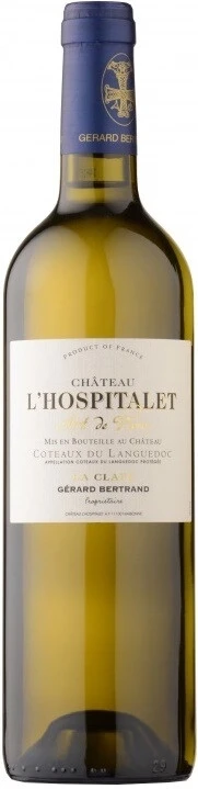 Вино Chateau l'Hospitalet Blanc, La Clape AOP, 2017