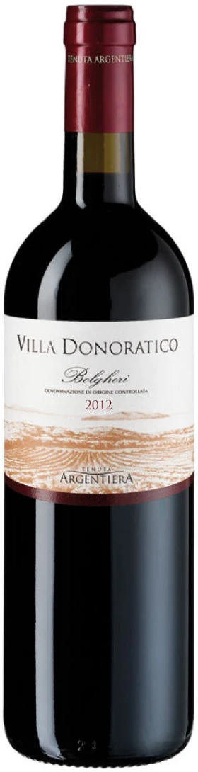 Вино Argentiera, Villa Donoratico, 2012, 375 мл