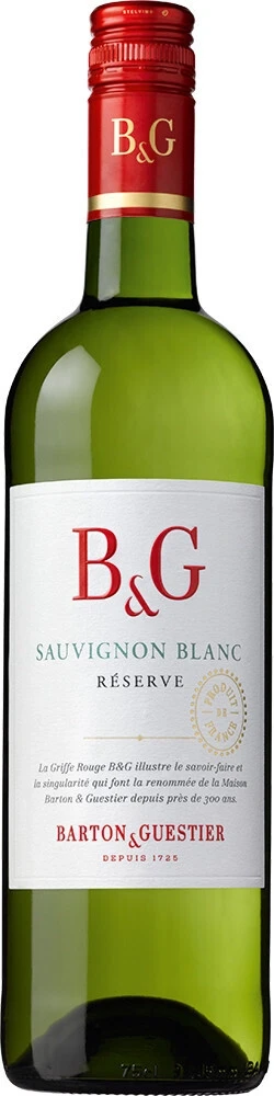Вино Barton &amp; Guestier, Reserve Sauvignon Blanc, Cotes de Gascogne IGP, 2022