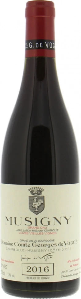 Вино Domaine Comte Georges de Vogue, Musigny Grand Cru AOC "Cuvee Vieilles Vignes", 2016