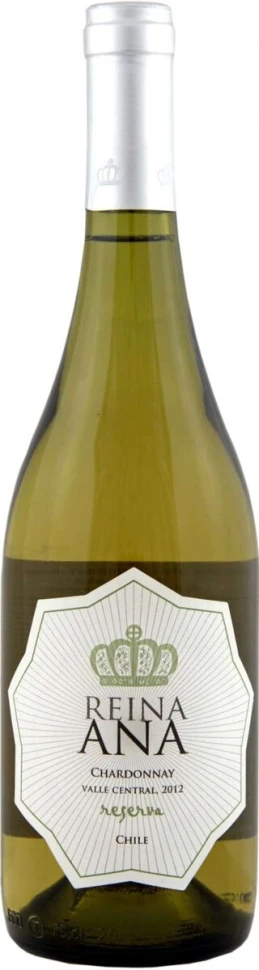 Вино Bodegas y Vinedos de Aguirre, "Reina Ana" Reserva Chardonnay, Central Valley DO, 2012