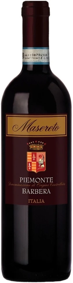 Вино Masereto Barbera, Рiemonte DOC, 2020