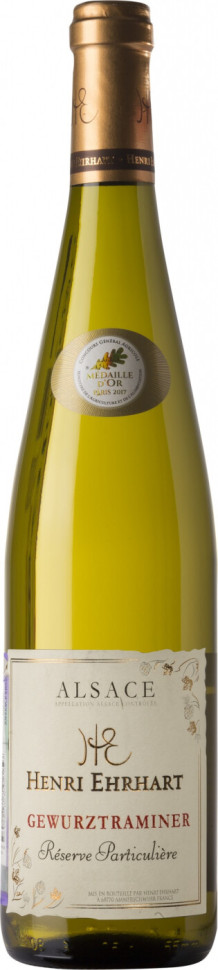 Вино Henri Ehrhart Gewurztraminer Alsace AOP
