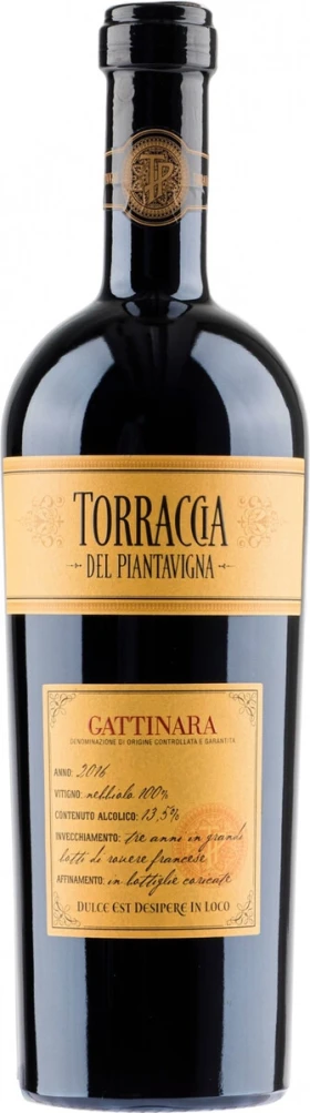 Вино Torraccia del Piantavigna, Gattinara DOCG, 2016