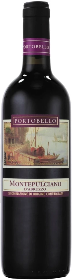 Вино Vinispa, Portobello Montepulciano d'Abruzzo DOC, 2021