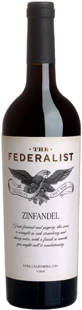 Вино The Federalist Zinfandel, Lodi, 2021