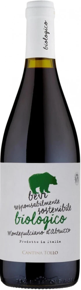 Вино Cantina Tollo, Biologico Montepulciano d'Abruzzo DOP, 2017