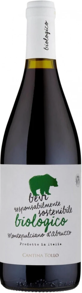 Вино Cantina Tollo, Biologico Montepulciano d'Abruzzo DOP, 2017
