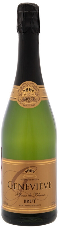 Игристое вино Genevieve Blanc De Blancs Brut Vin Mousseux