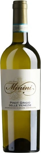 Вино Minini, Pinot Grigio, Veneto IGT, 2019