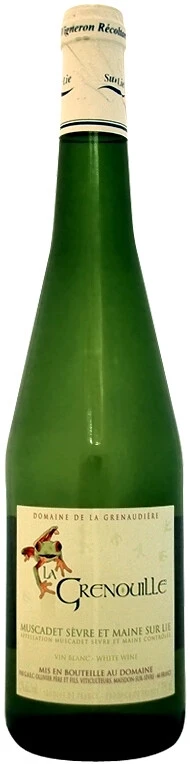Вино Domaine de la Grenaudiere, La Grenouille, Muscadet de Sevre et Maine Sur Lie AOC, 2015