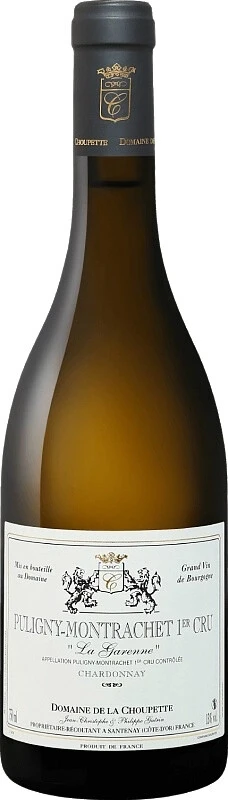 Вино Domaine de la Choupette, Puligny-Montrachet 1er Cru La Garenne AOC, 2018