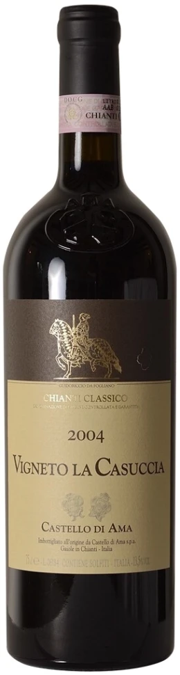 Вино Chianti Classico DOCG Vigneto La Casuccia, 2004