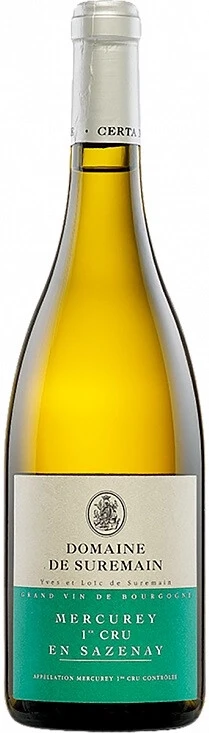 Вино Domaine de Suremain, Mercurey 1-er Cru En Sazenay AOC, 2020