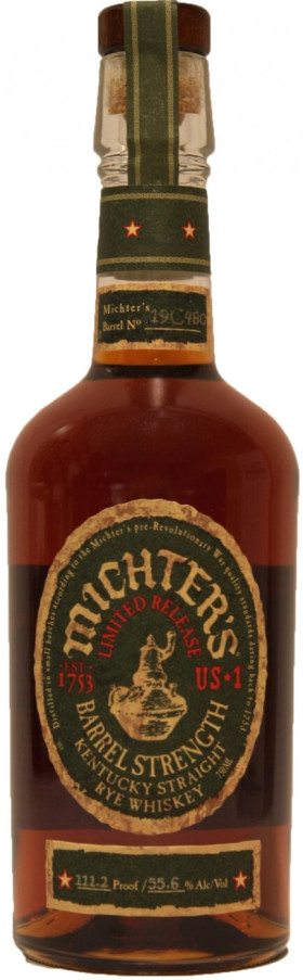 Виски Michter s US*1 Barrel Strength Rye 55 6% 700 мл