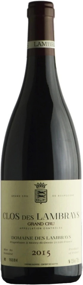 Вино "Clos des Lambrays" Grand Cru AOC, 2015