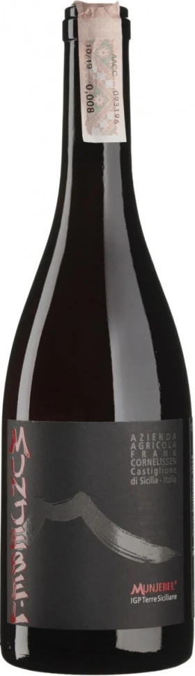 Вино Frank Cornelissen, Munjebel Rosso, Terre Siciliane IGP, 2022