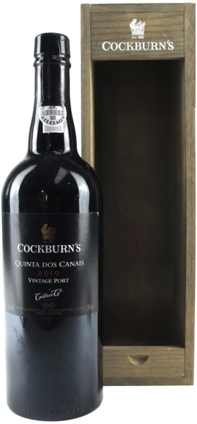 Портвейн Cockburn's, Quinta Dos Canais Vintage Port, 2010, gift box