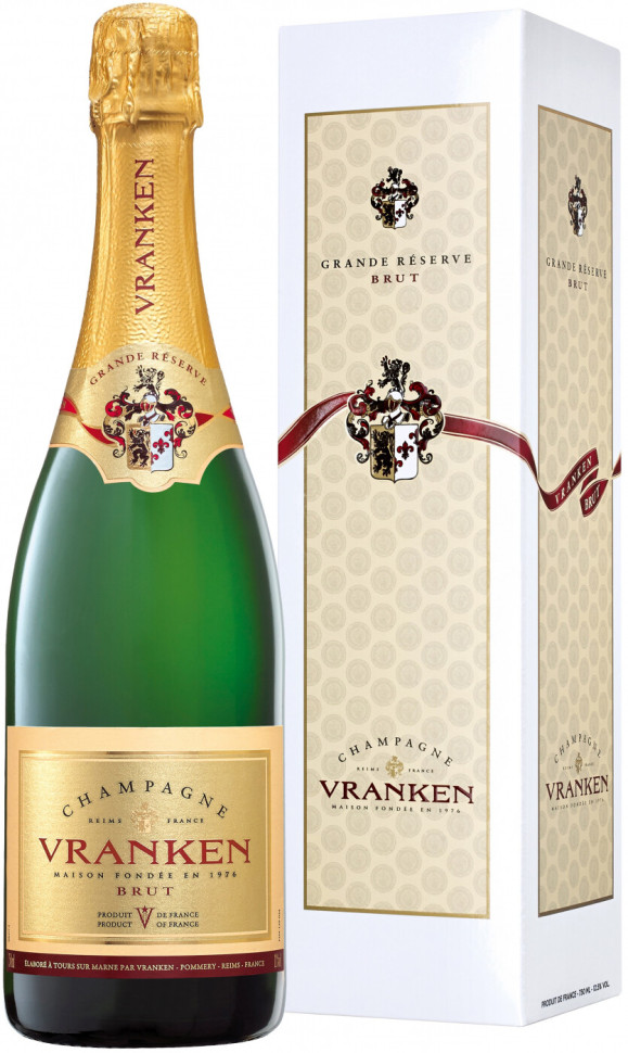 Шампанское Vranken Grande Reserve Brut gift box