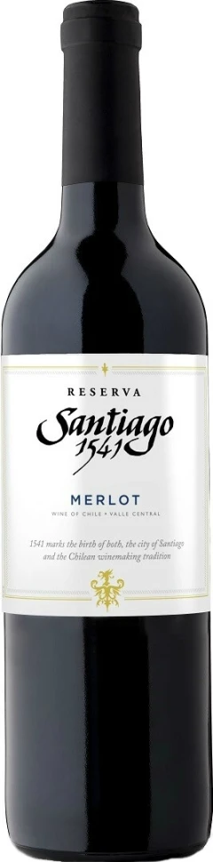 Вино Undurraga, Santiago 1541 Merlot Reserva, 2017