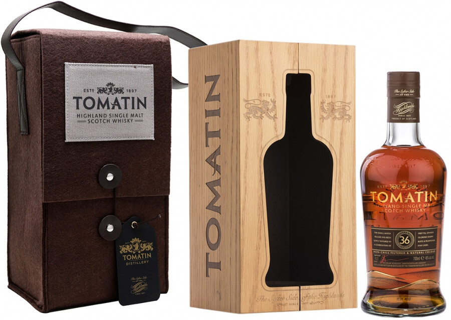 Виски Tomatin 36 Years Old gift box 700 мл