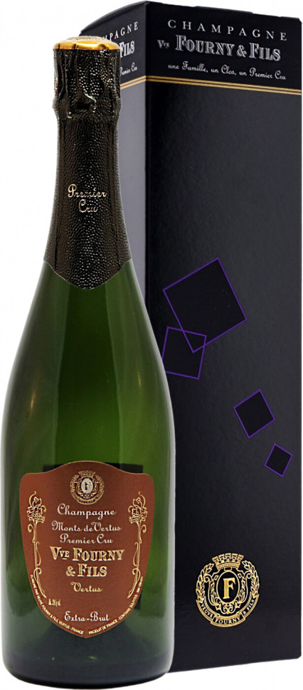 Шампанское Champagne Veuve Fourny Mont de Vertus Premier Cru Extra Brut 2011 gift box 15 л