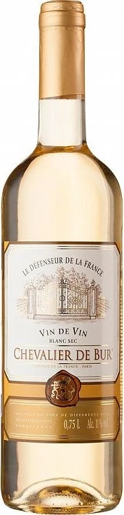 Вино "Chevalier de Bur" Blanc Sec