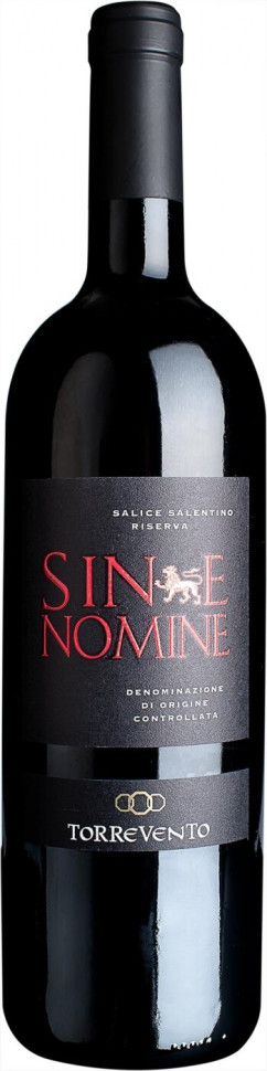 Вино Torrevento Sine Nomine Riserva Salice Salntino DOC 2011
