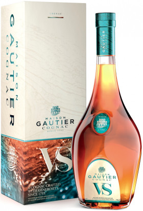 Коньяк Gautier V S  gift box 700 мл