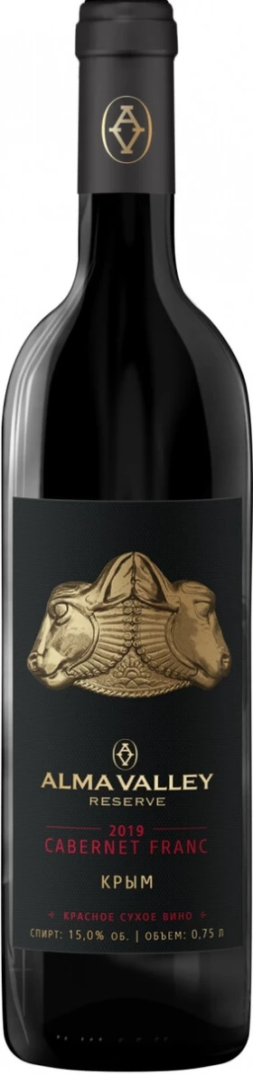 Вино Alma Valley Reserve Cabernet Franc, 2019