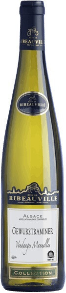 Вино Cave de Ribeauville Gewurztraminer Vendanges Manuelles Alsace AOC 2019