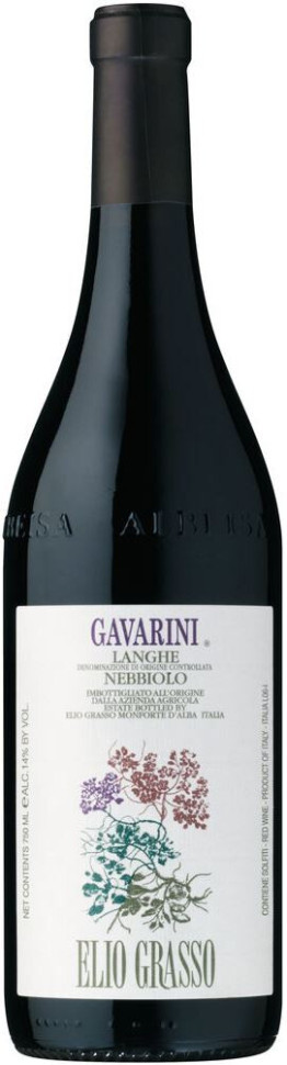 Вино Elio Grasso Gavarini Langhe Nebbiolo DOC 2021
