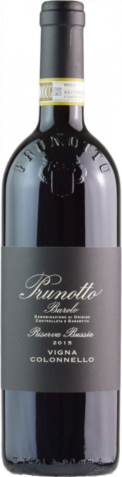 Вино Prunotto Vigna Colonnello Barolo DOCG Riserva Bussia 2015