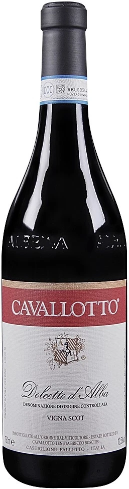 Вино Cavallotto, Dolcetto d'Alba Vigna Scot DOC