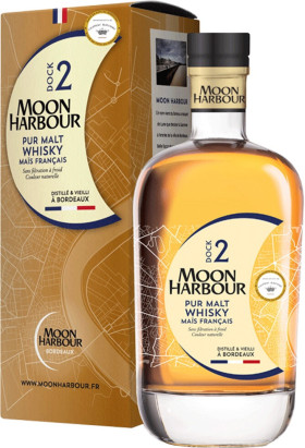 Виски Moon Harbour Dock 2 Pur Malt Chateau Rieussec gift box 700 мл