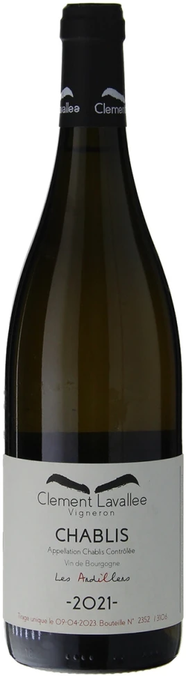 Вино Clement Lavallee, Chablis Les Ardillers AOC, 2021