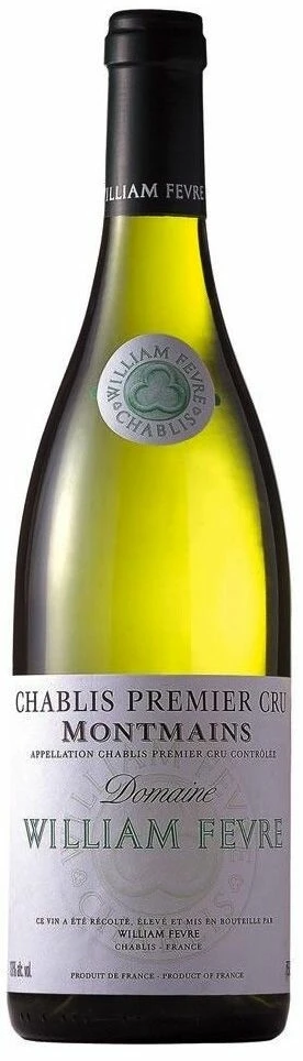 Вино Domaine William Fevre, Chablis 1-er Cru Montmains, 2014