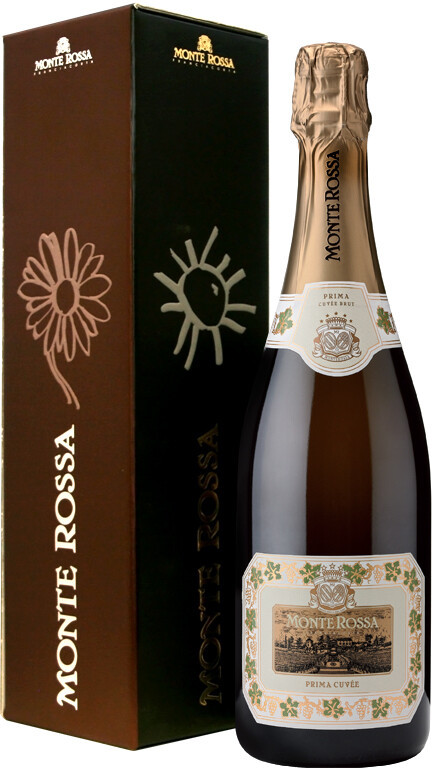 Игристое вино Monte Rossa Prima Cuvee Brut gift box 15 л