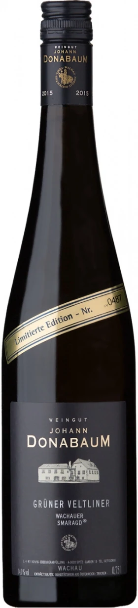 Вино Johann Donabaum, Gruner Vertliner Wachauer Smaragd Limited Edition