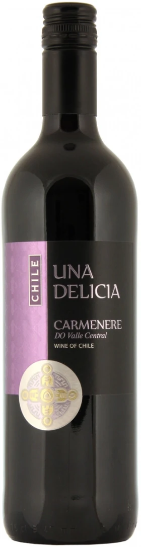 Вино Vinedos Puertas, Una Delicia Carmenere, Valley Central DO, 2020