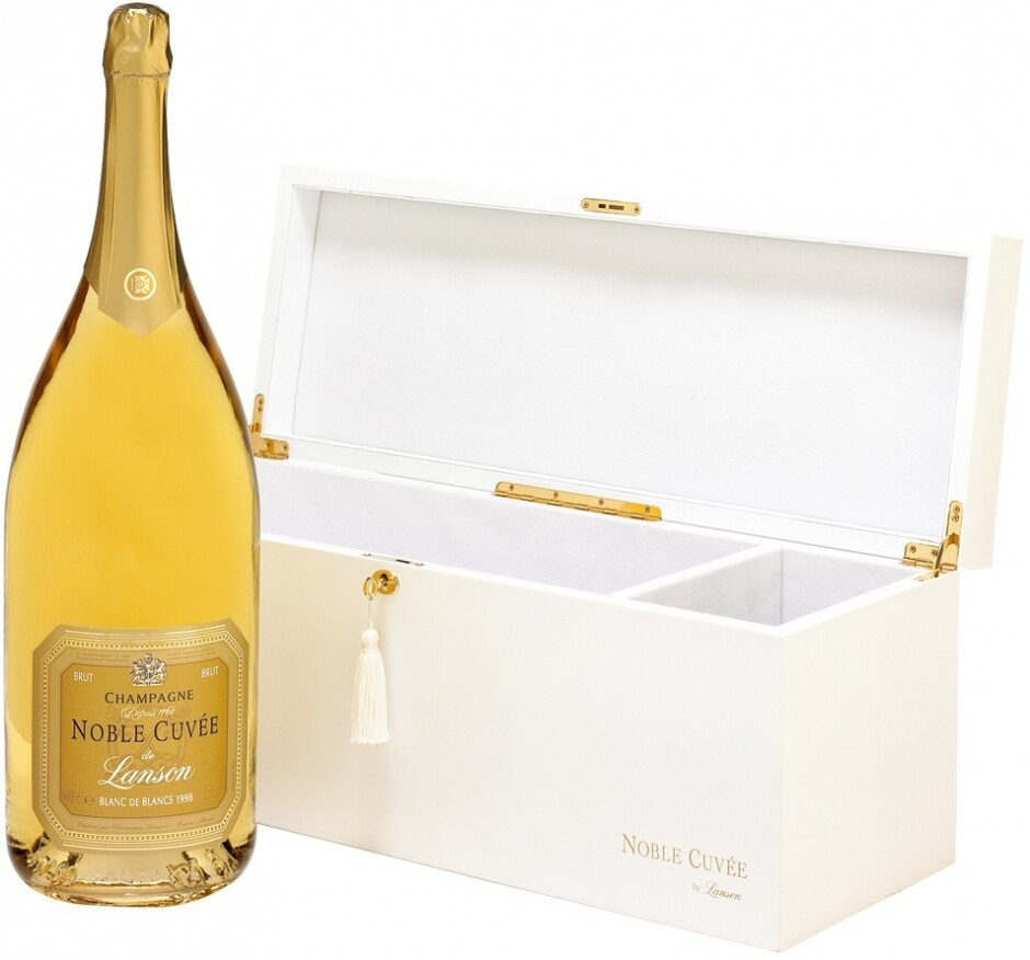 Шампанское Lanson Noble Cuvee Blanc de Blancs 2000 wooden box 6 л