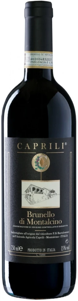 Вино Caprili, Brunello di Montalcino DOCG, 2019