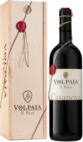 Вино Castello di Volpaia, Il Puro Casanova, Chianti Classico Riserva DOCG, 2013, wooden box