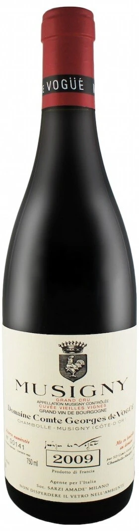 Вино Domaine Comte Georges de Vogue, Musigny Grand Cru AOC Cuvee Vieilles Vignes, 2009