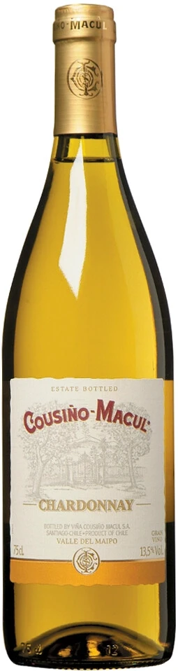 Вино Cousino-Macul, Chardonnay, Maipo Valley, 2012