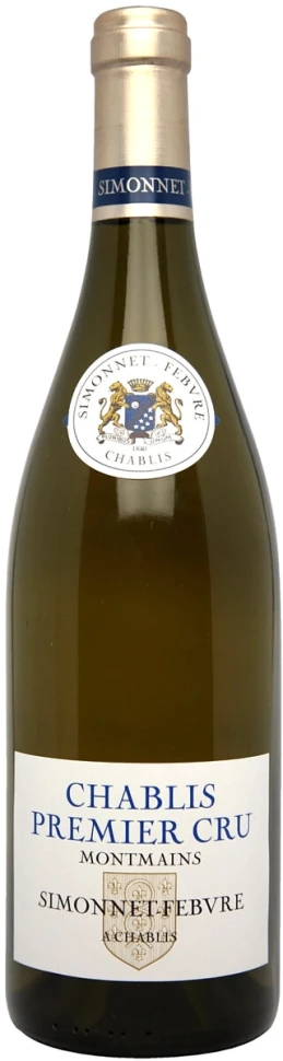 Вино Simonnet-Febvre, Chablis Premier Cru Montmains, 2009