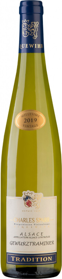 Вино Charles Sparr Gewurztraminer Tradition Alsace AOC 2019